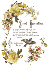 Load image into Gallery viewer, Flowers By The Poets IOD Transfer
