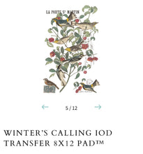 Load image into Gallery viewer, Winter’s Calling IOD Transfer