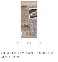 Load image into Gallery viewer, Charlbury Lane IOD Mould