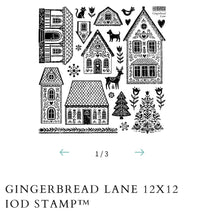 Load image into Gallery viewer, Gingerbread Lane IOD Stamp