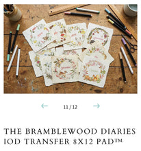 Load image into Gallery viewer, The Bramblewood Diaries IODTransfers