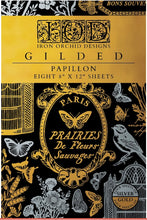 Load image into Gallery viewer, Papillon Gilded IOD Transfer