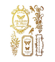 Load image into Gallery viewer, Papillon Gilded IOD Transfer