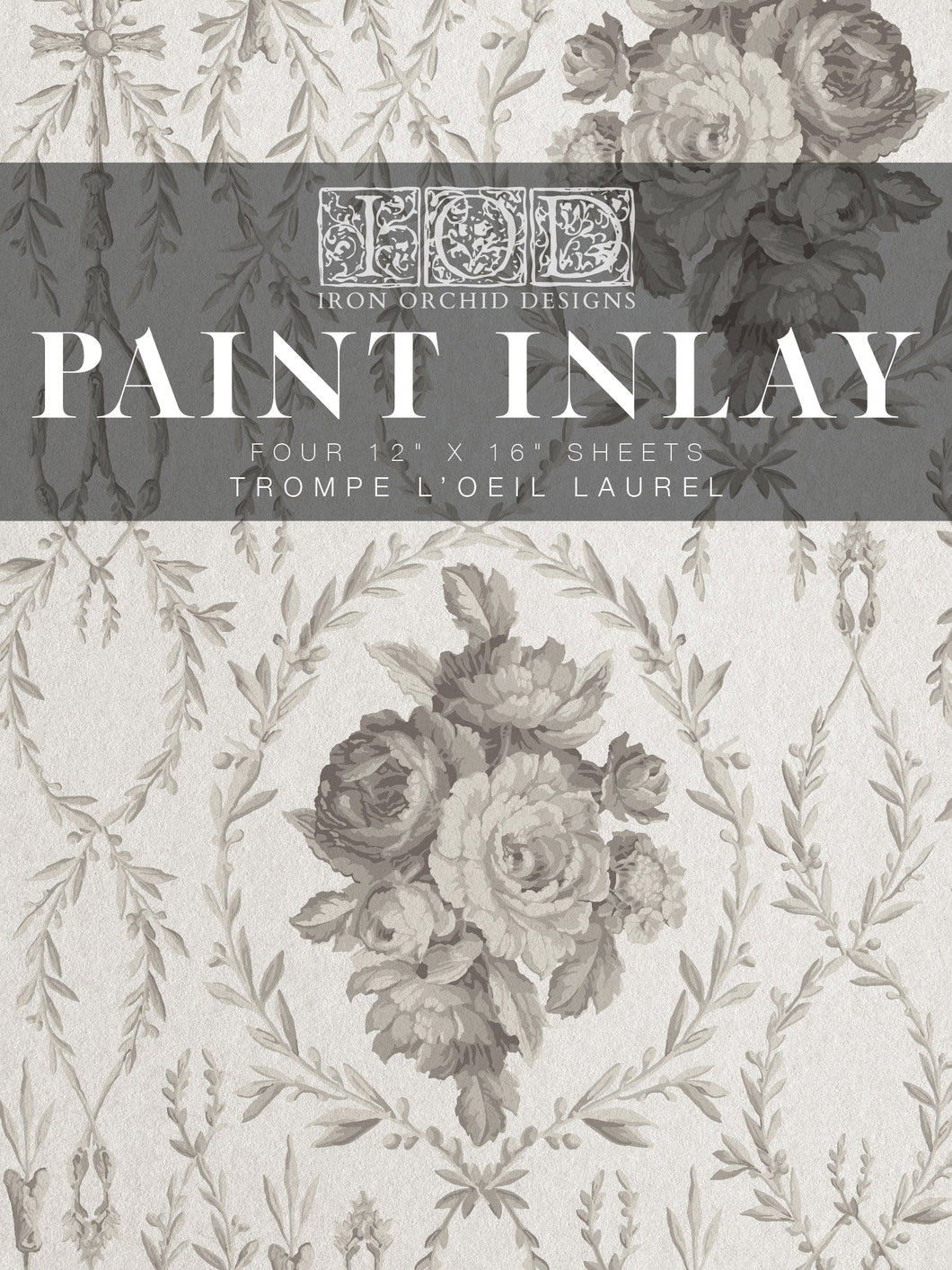 Trompe L'oeil Laurel Four-Page - Paint Inlay 12