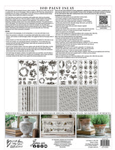Load image into Gallery viewer, Delft Traditions Noir IOD Paint Inlay 12x16 Pad
