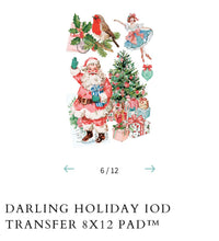 Load image into Gallery viewer, Darling Holiday IOD Transfer
