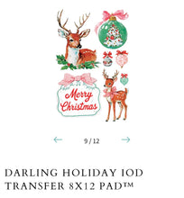 Load image into Gallery viewer, Darling Holiday IOD Transfer
