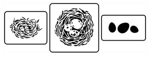 Bird Nest Pack JRV Stencil Designed by Debi from Debi's Design Diary