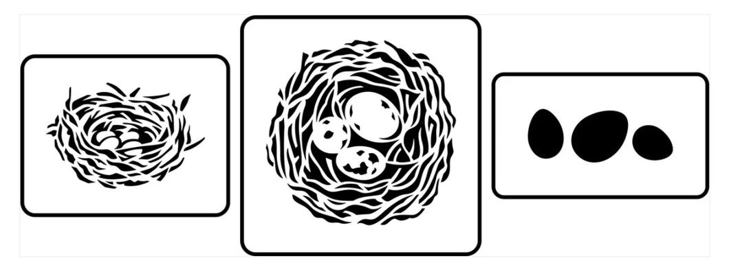 Bird Nest Pack JRV Stencil Designed by Debi from Debi's Design Diary
