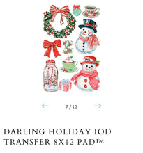 Load image into Gallery viewer, Darling Holiday IOD Transfer
