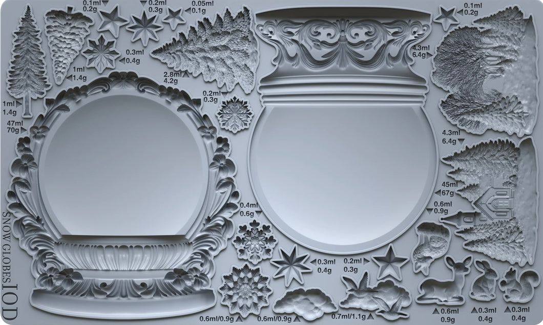 Snow Globes Mould
