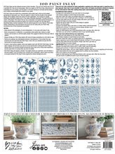 Load image into Gallery viewer, Delft Traditions Azure IOD Paint Inlay 12x16 Pad
