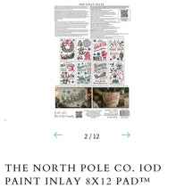 Load image into Gallery viewer, The North Pole Co Paint Inlay
