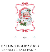 Load image into Gallery viewer, Darling Holiday IOD Transfer
