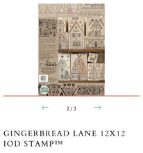 Load image into Gallery viewer, Gingerbread Lane IOD Stamp
