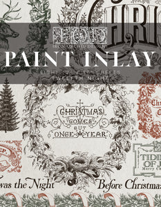 Twelfth Night paint inlay