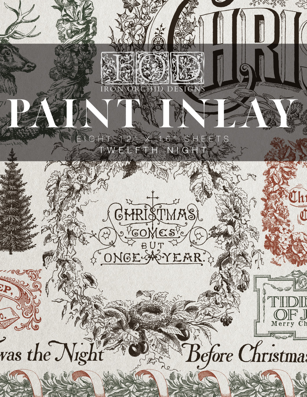 Twelfth Night paint inlay