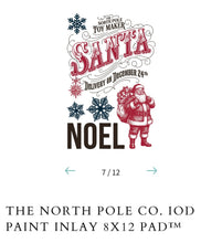 Load image into Gallery viewer, The North Pole Co Paint Inlay
