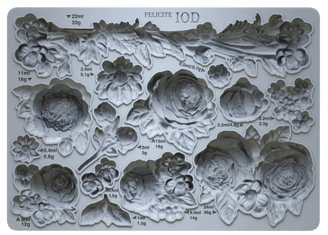 Felicite 5x7 IOD Mould