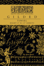 Load image into Gallery viewer, Gilded Tinsel IOD Transfer
