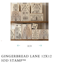 Load image into Gallery viewer, Gingerbread Lane IOD Stamp
