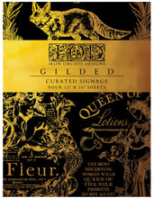 Load image into Gallery viewer, Curated Signage IOD Foil Transfer 12”x16” pad

