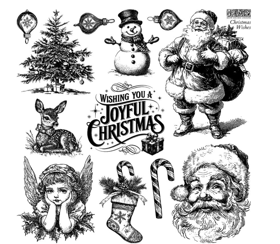Christmas Wishes Stamp