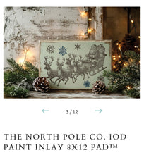 Load image into Gallery viewer, The North Pole Co Paint Inlay
