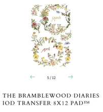 Load image into Gallery viewer, The Bramblewood Diaries IODTransfers
