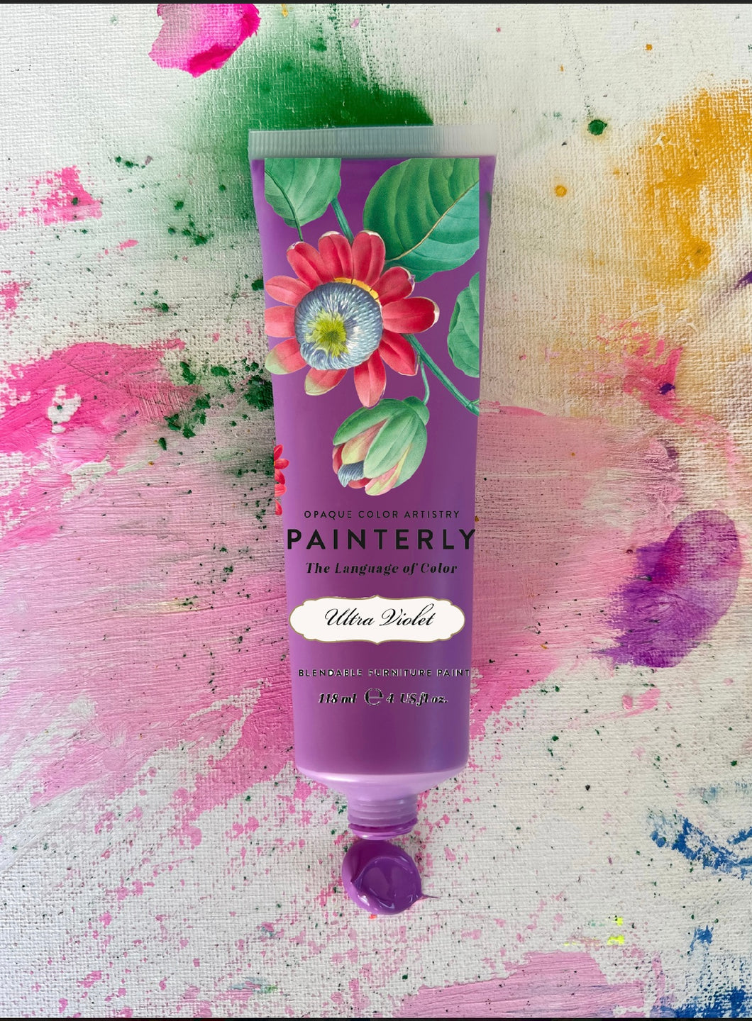DIY Painterly Ultra Violet