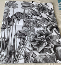 Load image into Gallery viewer, Black and white Florals JRV Decoupage
