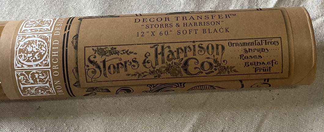 Storrs & Harrison transfer (OLD FORMAT)