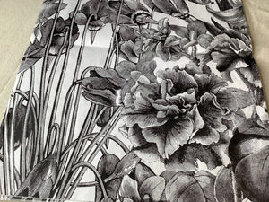 Black and white Florals JRV Decoupage