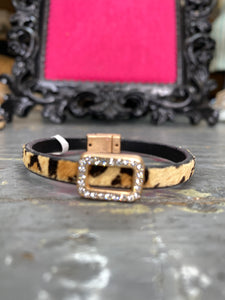 Fur Hide leopard Bracelet