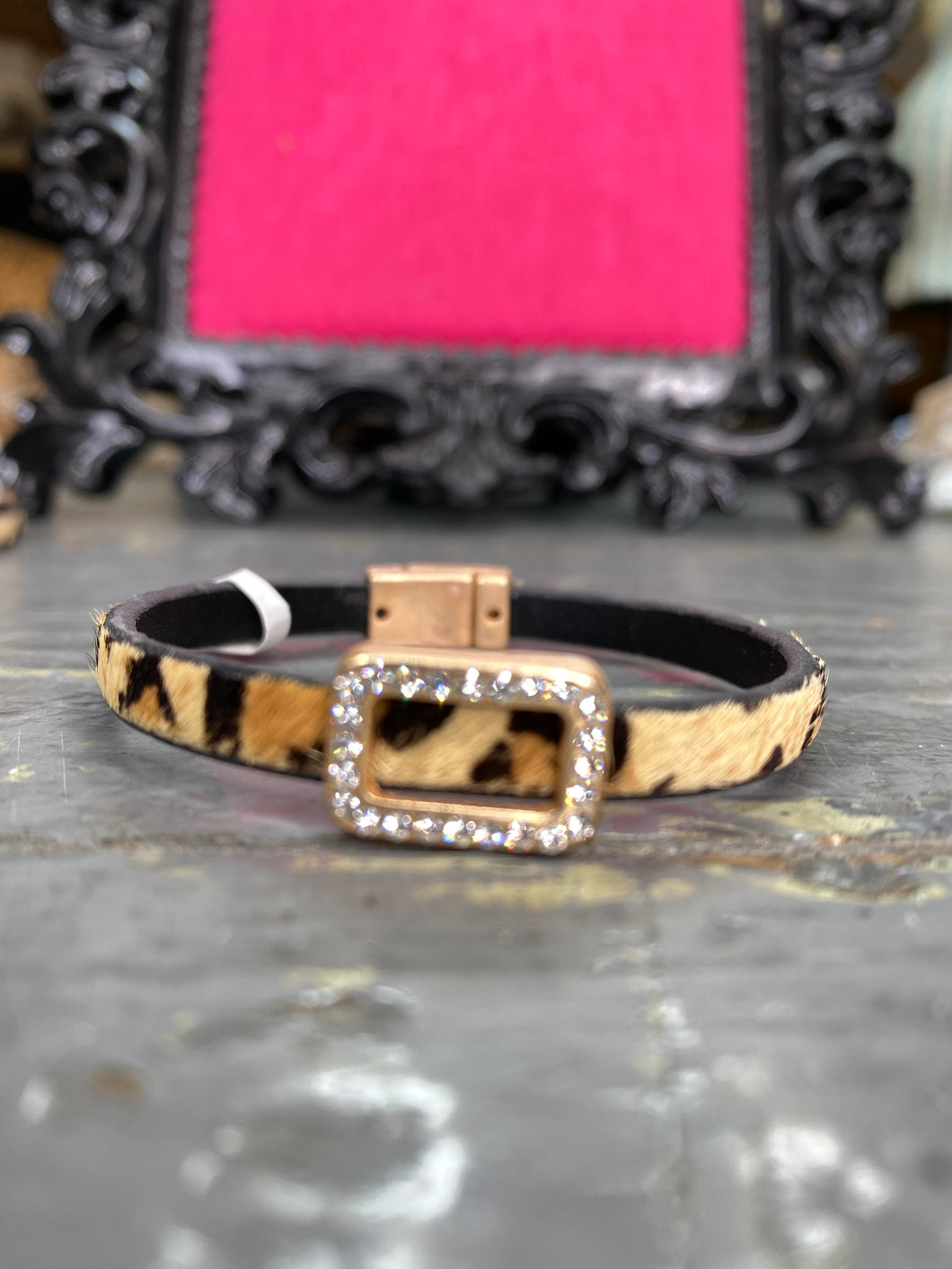 Fur Hide leopard Bracelet