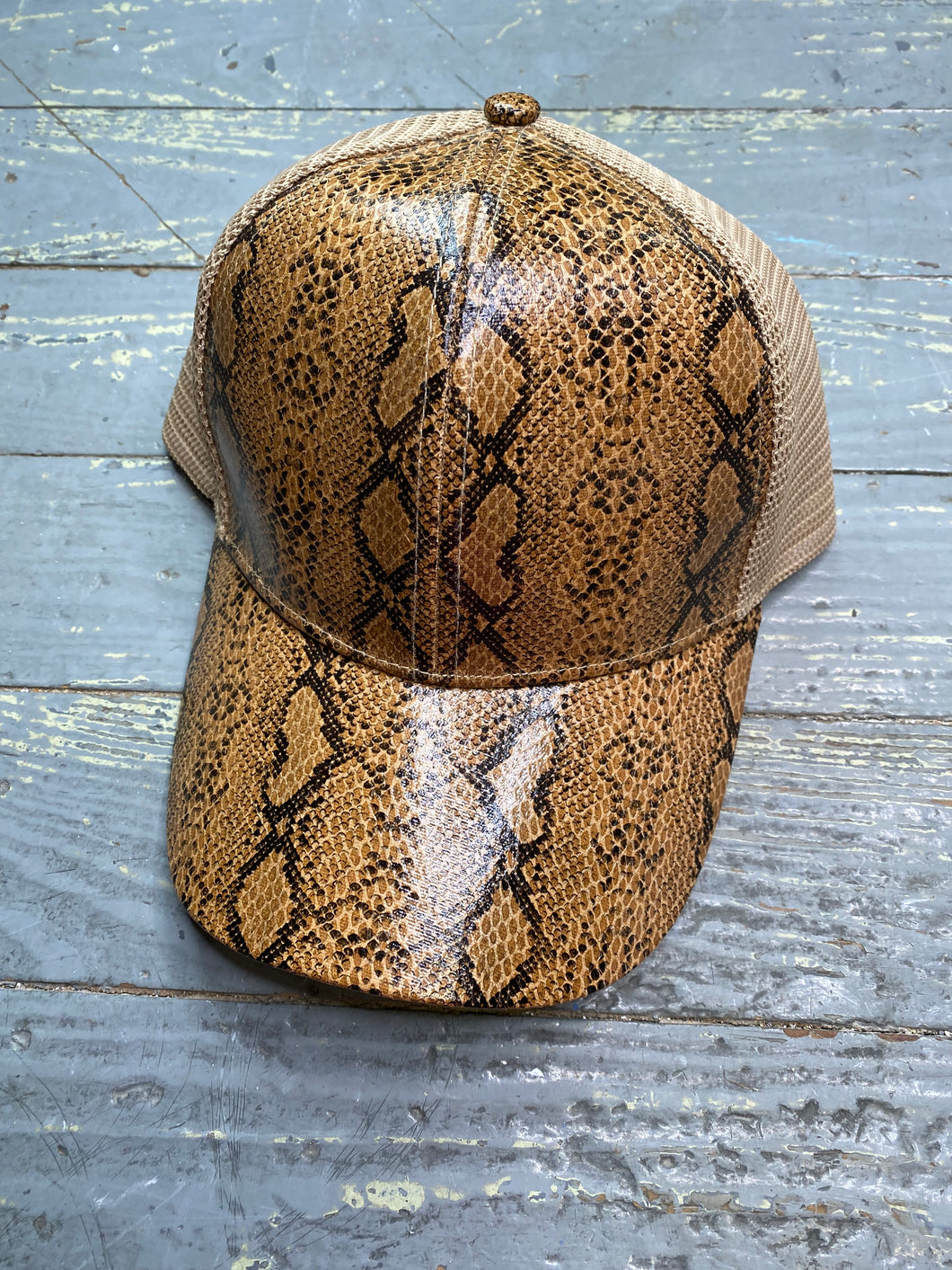 Faux Snake baseball hat