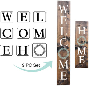 Welcome Stencil | JRV Stencils