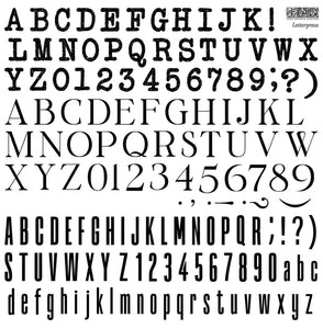 Letterpress Stamp
