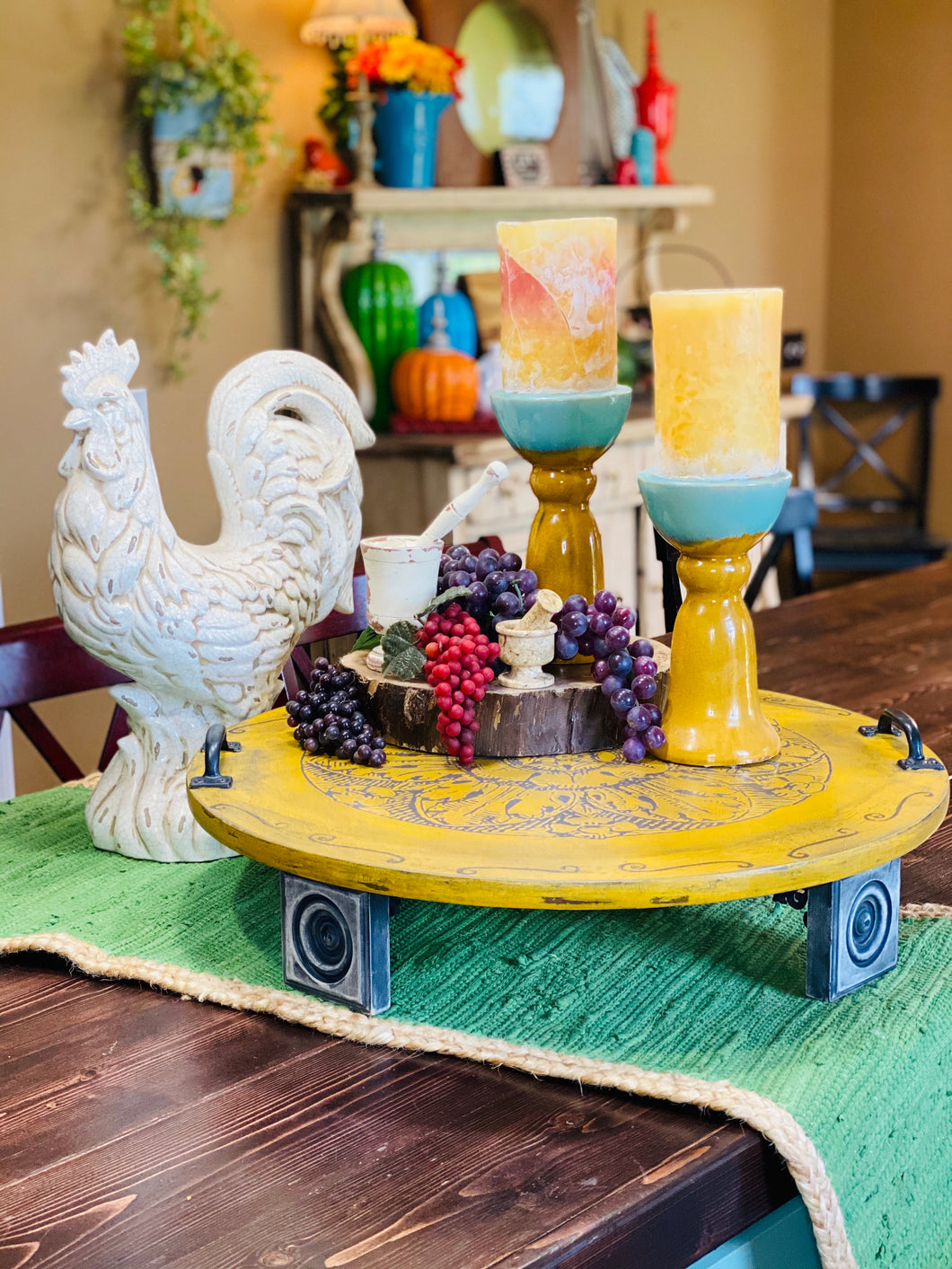 Yellow Counter Riser