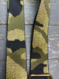Purse Strap Green Camo