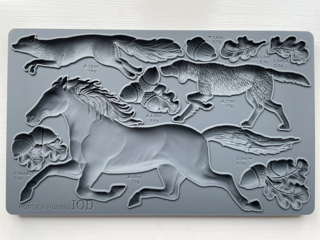 Horse & Hound 6X10 IOD Moulds™