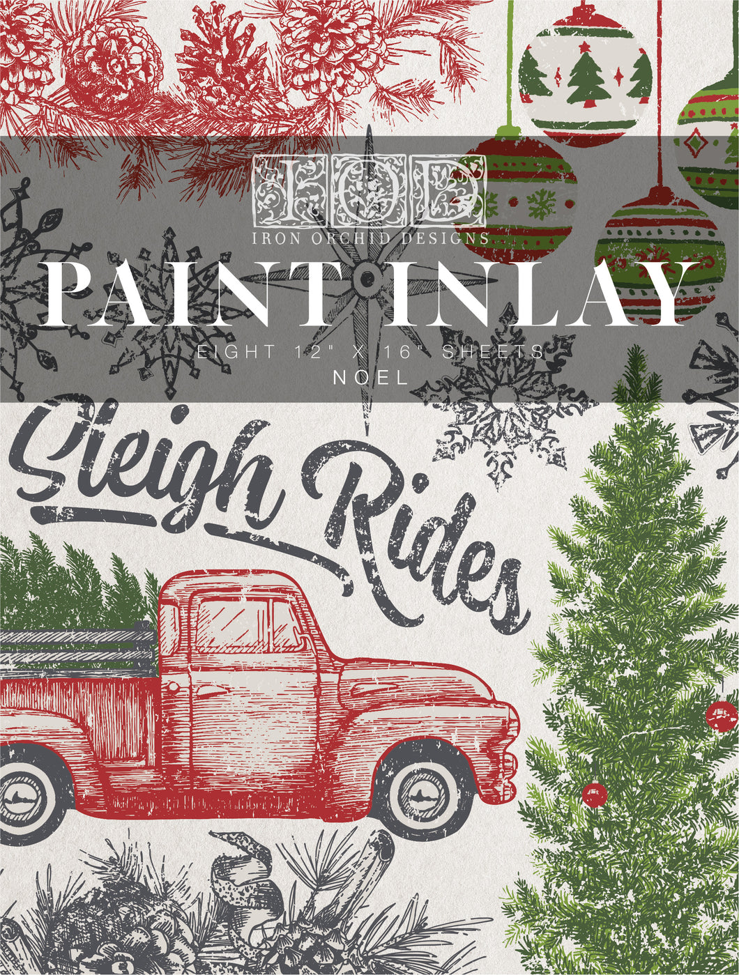 Noel IOD Paint Inlay 12x16 Pad™