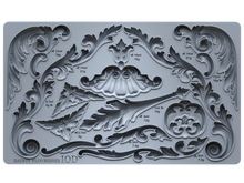 Load image into Gallery viewer, Dainty Flourishes 6&quot; x 10&quot; Food Safe Silicone Decor Mould (mold) by Iron Orchid Designs
