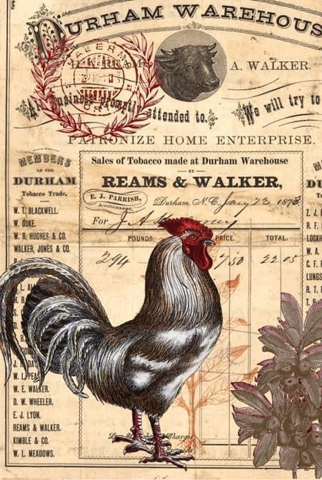 Durham Warehouse Decoupage Paper