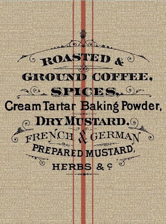 Roasted Coffee Decoupage Paper