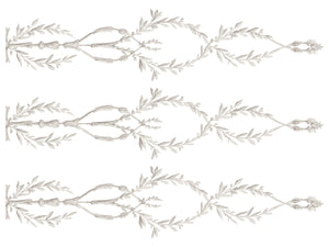 Trompe L'oeil Laurel Four-Page - Paint Inlay 12" x 16" Pad