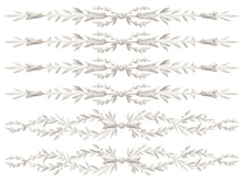 Load image into Gallery viewer, Trompe L&#39;oeil Laurel Four-Page - Paint Inlay 12&quot; x 16&quot; Pad
