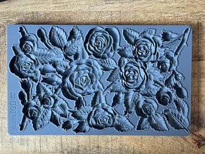 Juliette 6" x 10" Food Safe Silicone Decor Mould (mold) by Iron Orchid Designs