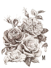 Load image into Gallery viewer, May&#39;s Roses Four-Page Decor Transfer™ In Pad Format
