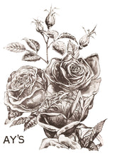 Load image into Gallery viewer, May&#39;s Roses Four-Page Decor Transfer™ In Pad Format

